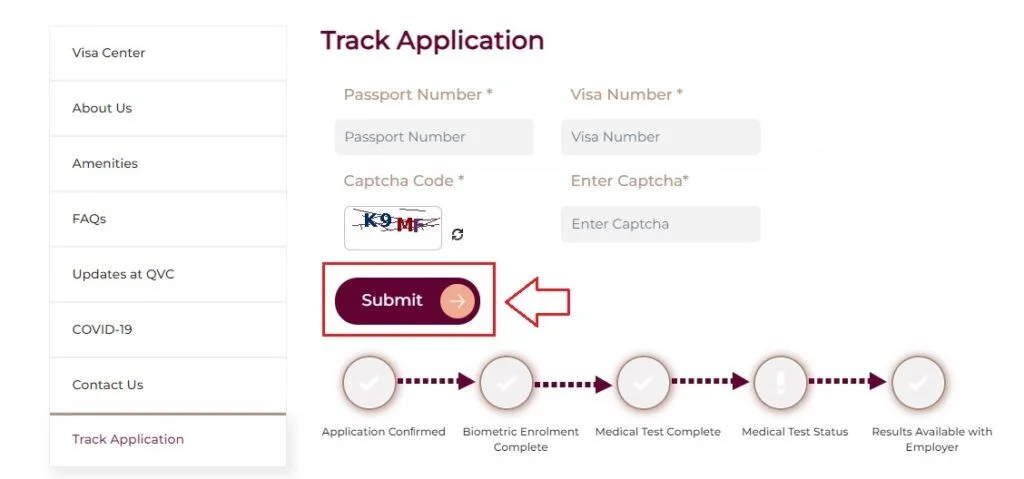 MOI Qatar Visa Check Online