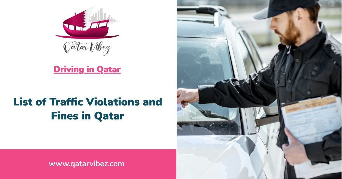 Complete List of Traffic Violations and Fines in Qatar