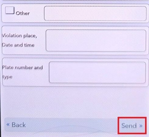 How to Report Traffic Violations in Metrash2 App