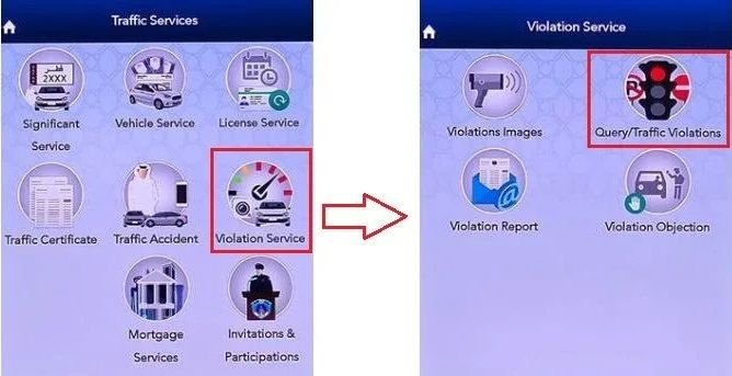 MOI Qatar Traffic Violations Check Online in qatar