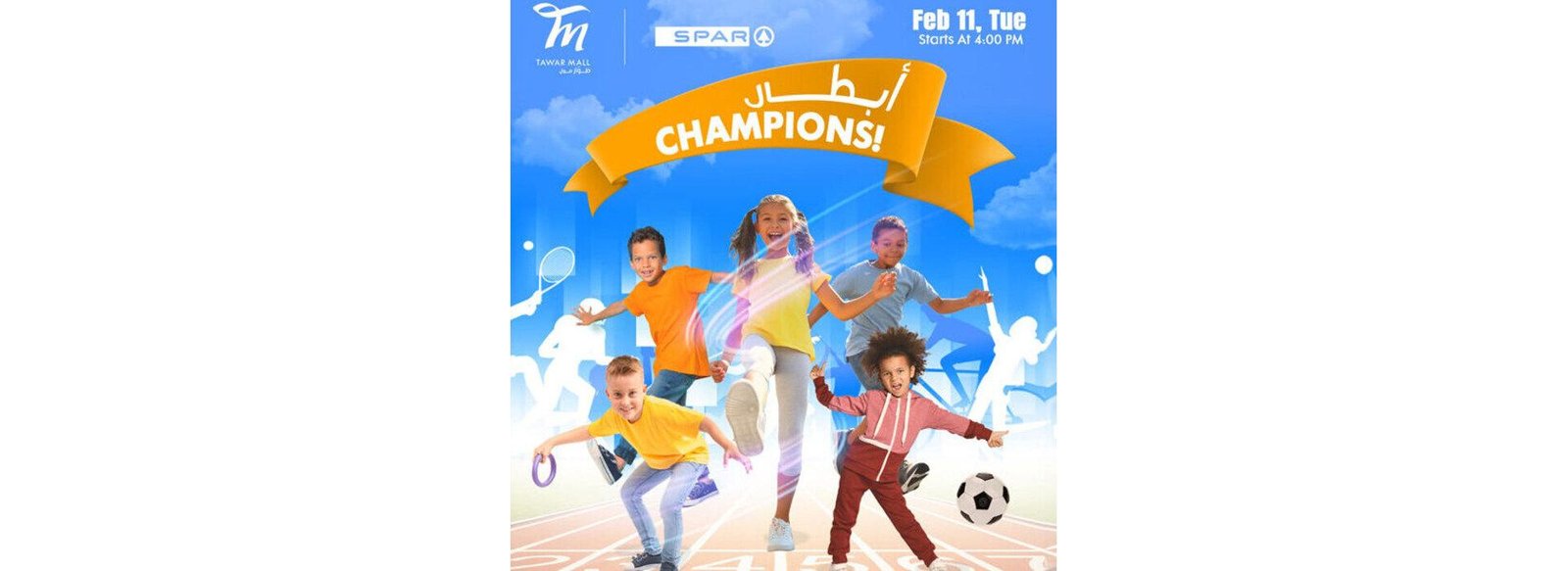 Qatar National Sport Day 2025 at Tawar Mall Sports